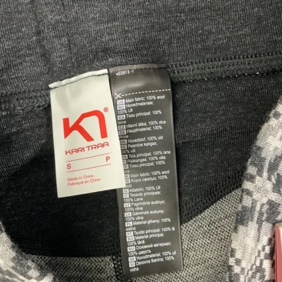 Kari Traa Rose Merino Wool Baselayer Pants NWT - Picture 5 of 9